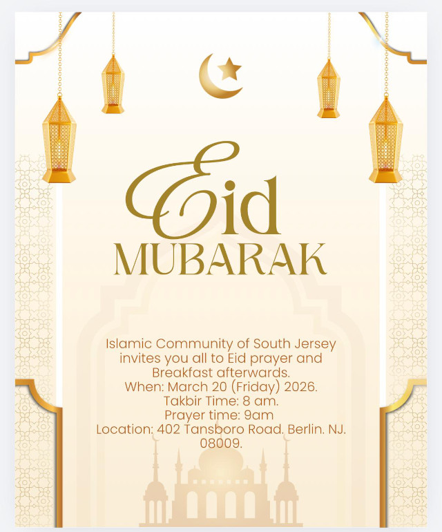 ICSJ EId ul Fitr 2025 Flyer